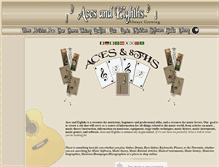 Tablet Screenshot of acesandeighths.com